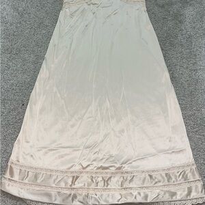 Sears vintage Elegant Cream Satin Slip